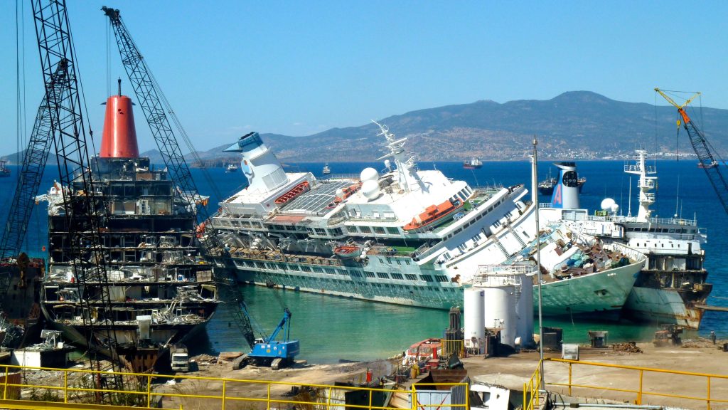 marine incident scene
